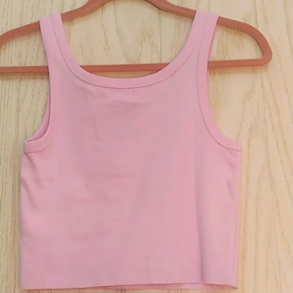 Billabong Take It Easy Cotton Graphic Crop Tank Top - Picture 8 of 9